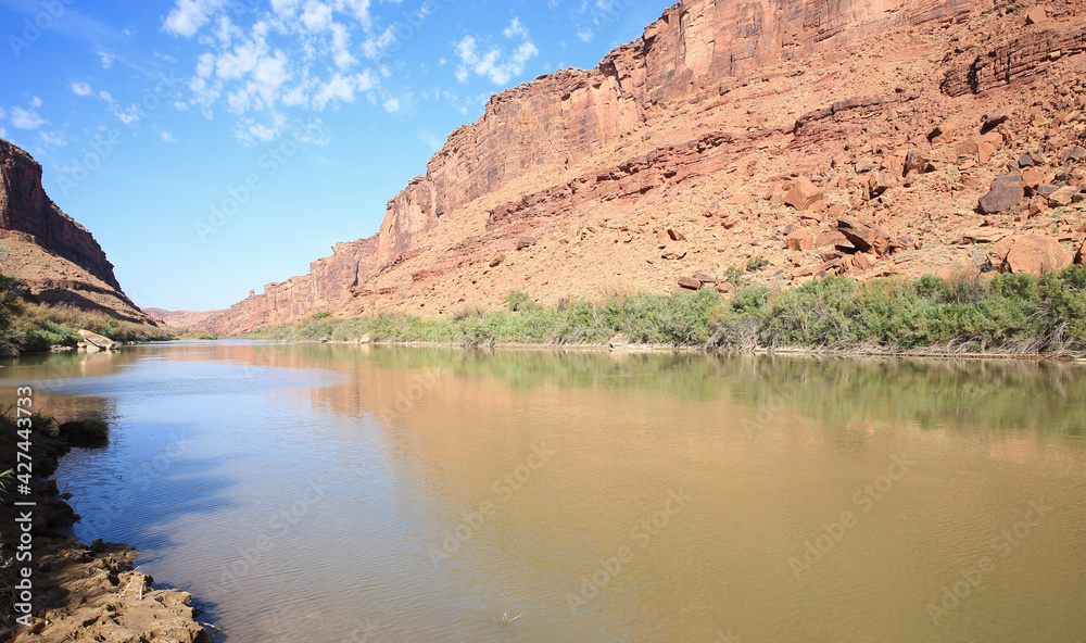 Colorado Riverway Recreation Area near Moab in Utah, USA