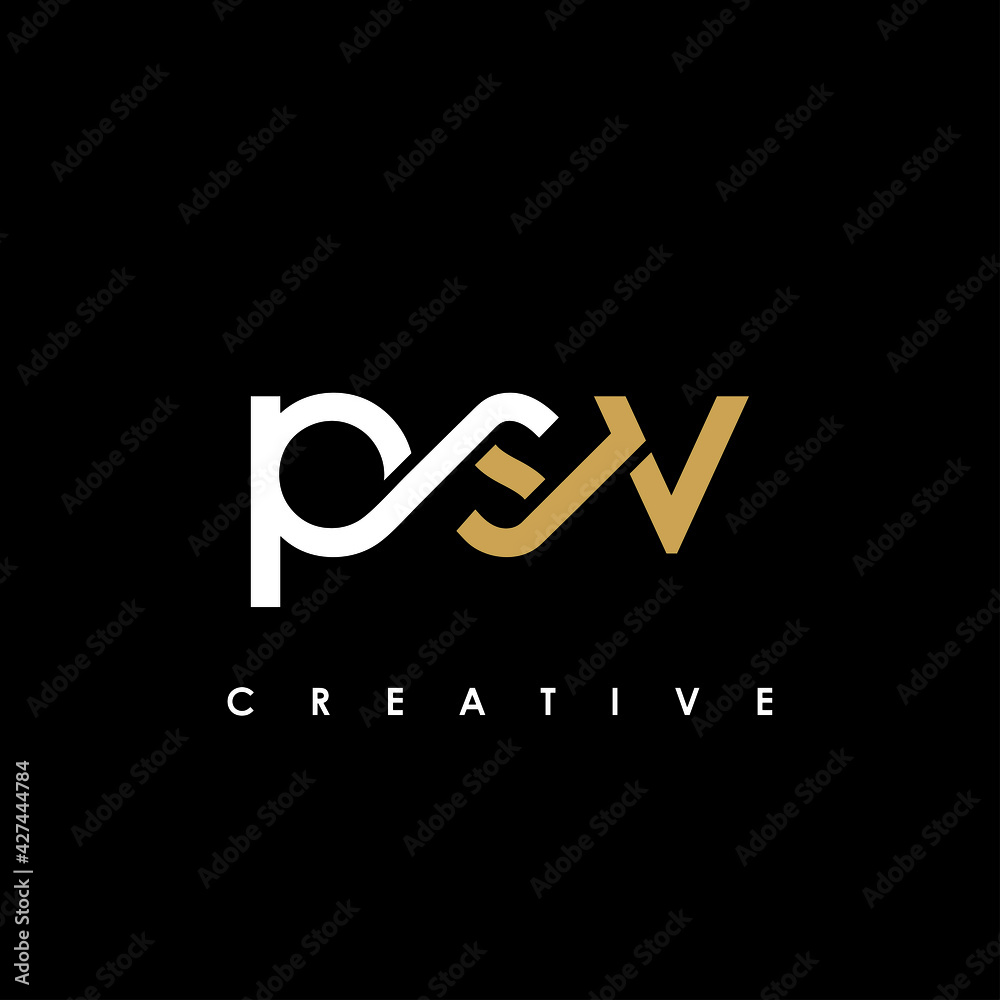 PSV Letter Initial Logo Design Template Vector Illustration Stock Vector |  Adobe Stock