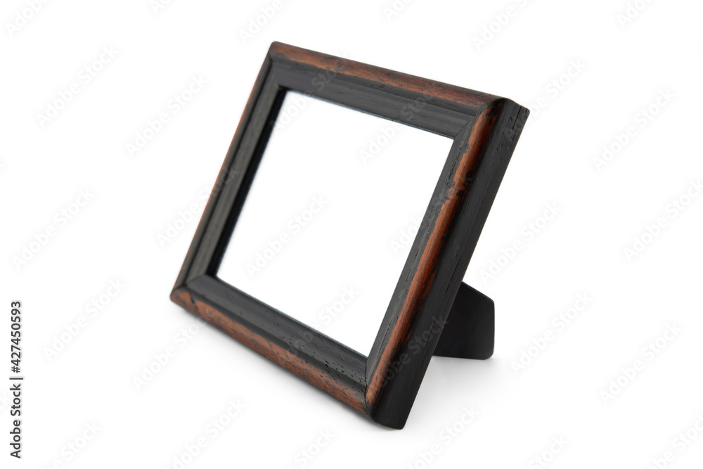 Wooden photo frame in two colors Wooden photo frame in two colors