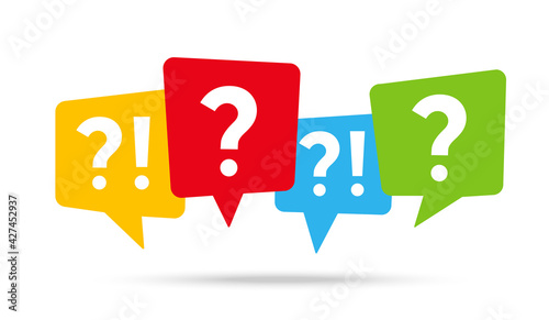 Message box with question mark icon