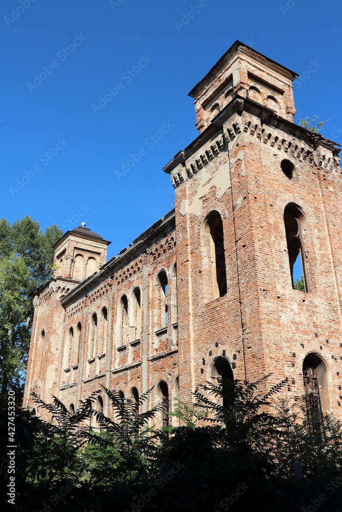 Vidin Synagogue in Bulgaria. Architecture of Bulgaria.