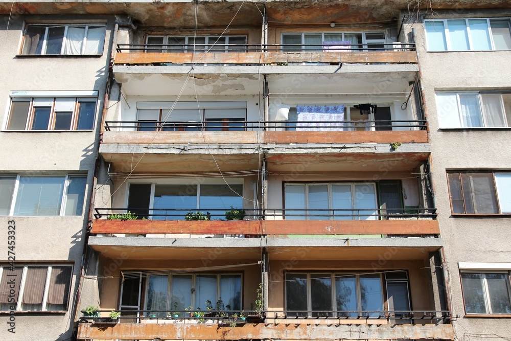 Bulgaria apartment building