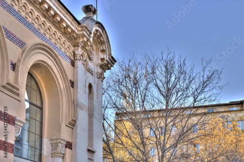 Sofia, Bulgaria - April 2021 : Historical center in springtime, HDR Image
 photo