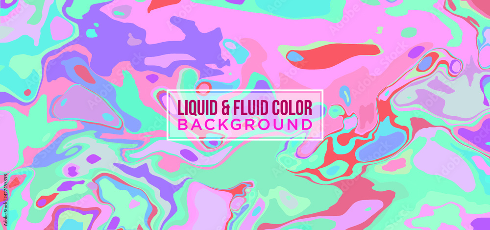 Liquify Fluid Color Banner background Liquify Fluid Color Banner background
