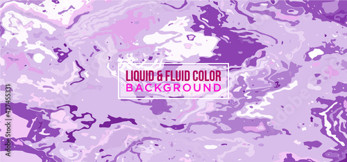 Liquify Fluid Color Banner background