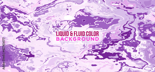 Liquify Fluid Color Banner background