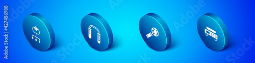 Set Isometric Genetically modified food, DNA research, search, Electronic scales and Test tube and flask icon. Vector