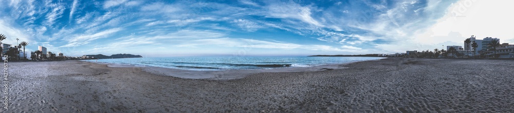 Playa Cala Millor Mallorca Panoramic