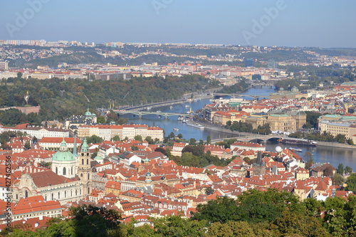 Prague, a tourist destination, the capital of the Czech Republic