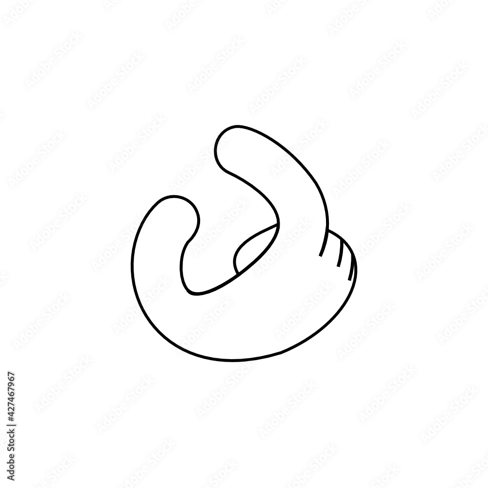 Obraz premium Hand icons. Hand gesture icon set of various shapes