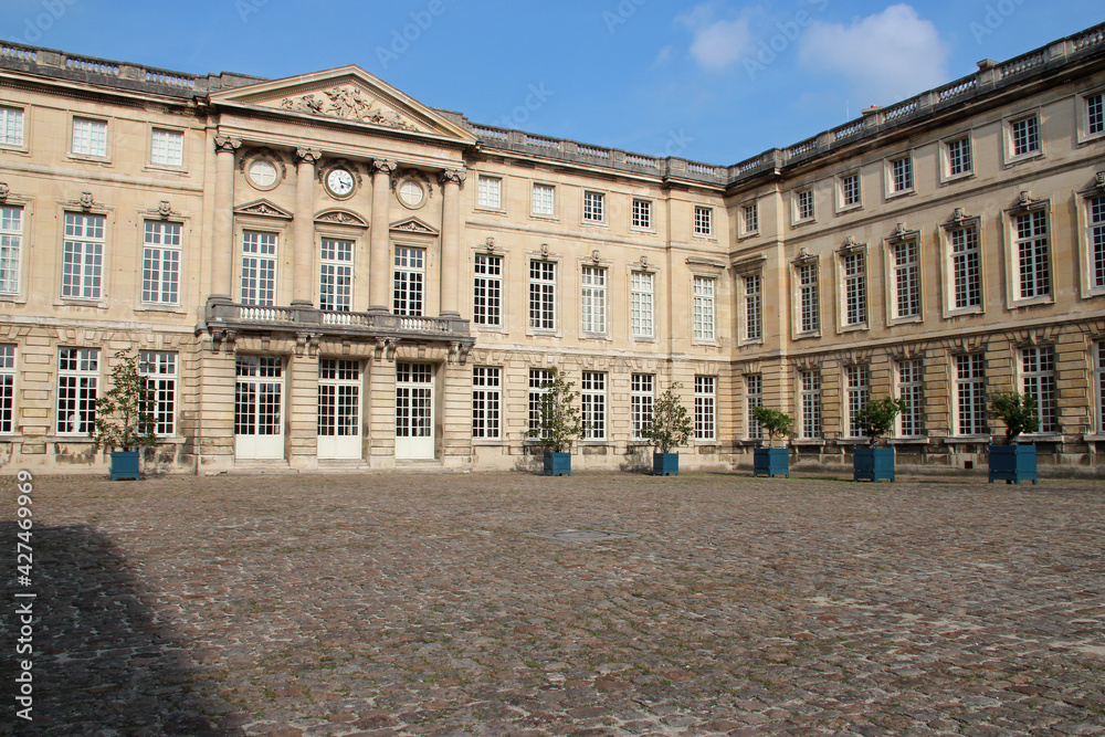 imperial palace in compiègne (france) 