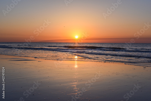 South Carolina sunrise at the beach