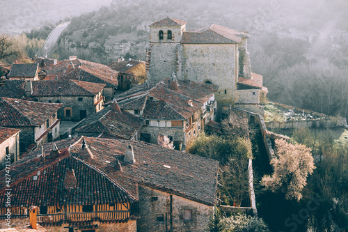 Medieval village of Calatanazor in Soria, Castilla y Leon, Spain