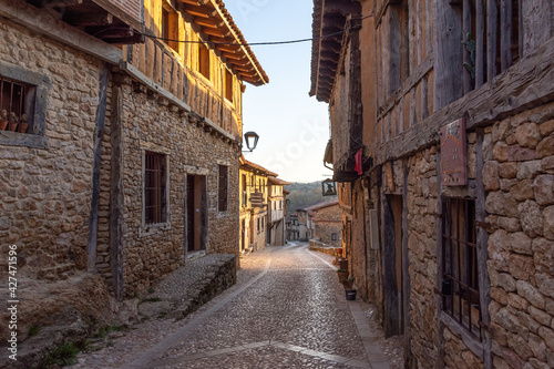 Medieval village of Calatanazor in Soria, Castilla y Leon, Spain