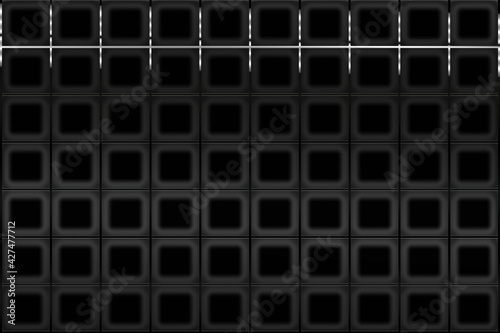 metal grid background,spotlight on the wall,3d rendering wood podium minimal black wall scene, black background,gray abstract,light color wallpaper,gray, image, bright design, modern,collection,modern