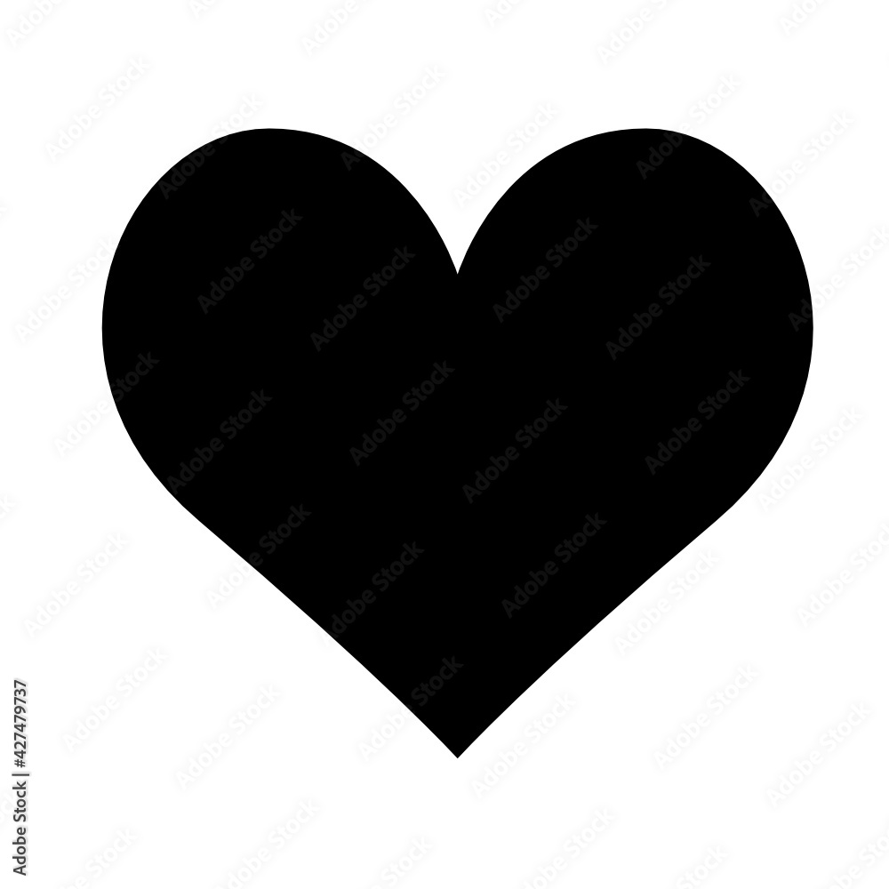 Heart Icon Vector. Valentine's Day sign,isolated on white background. Heart Icon Vector. Valentine's Day sign,isolated on white background.
