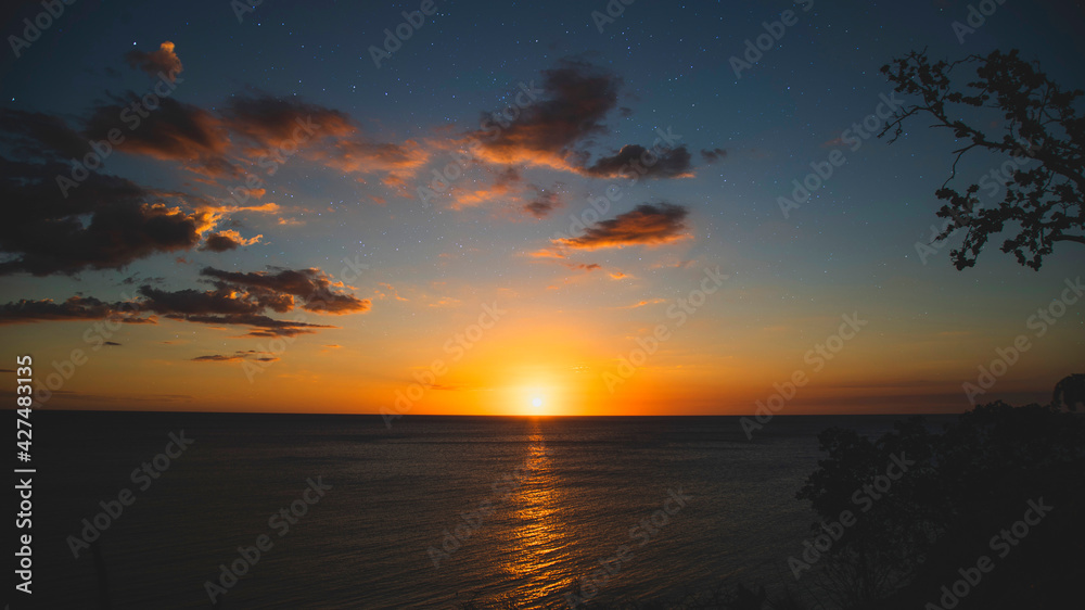 Crepúsculo en el Caribe