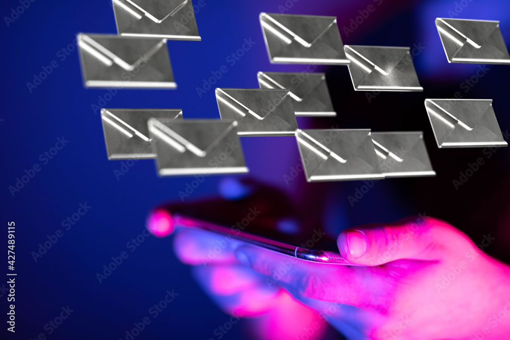 Email Inbox Electronic Communication Graphics Concept Email Inbox Electronic Communication Graphics Concept