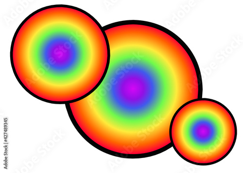 abstract rainbow background