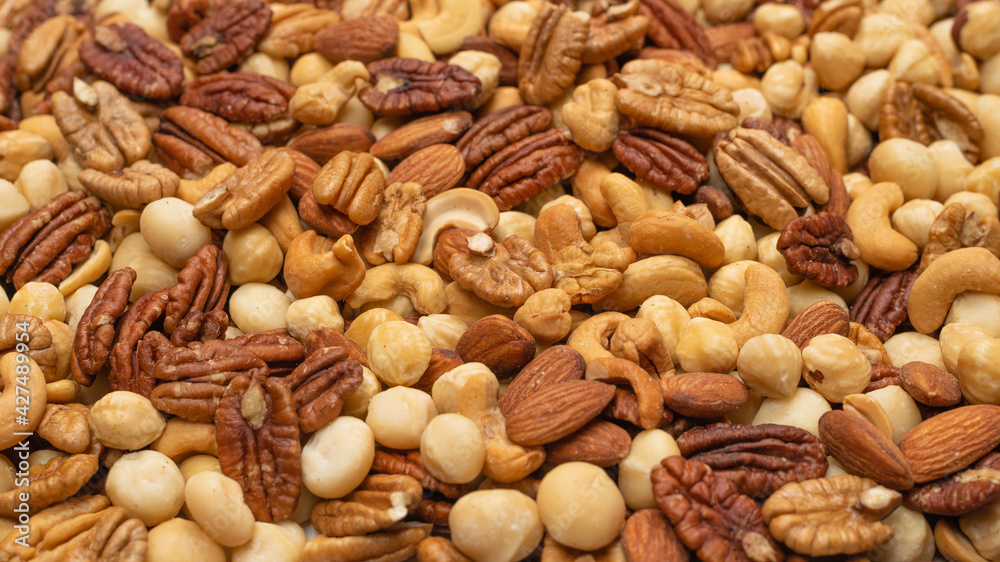Mix of nuts as a background. Mix of nuts as a background.