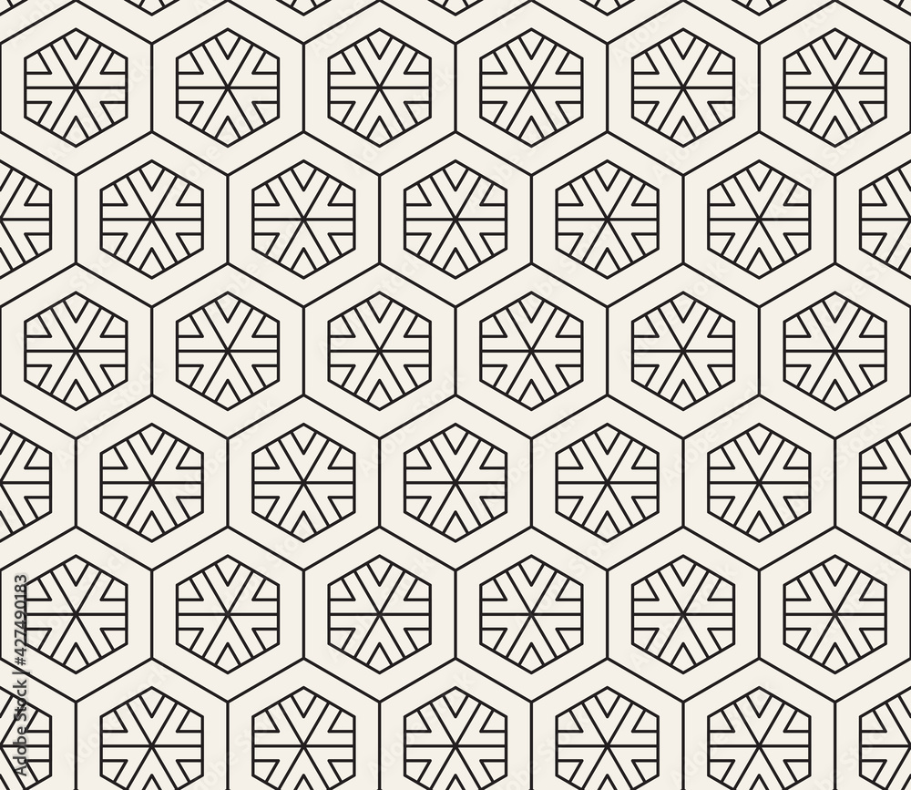 Vector seamless pattern. Modern stylish abstract texture. Repeating geometric tiles Vector seamless pattern. Modern stylish abstract texture. Repeating geometric tiles