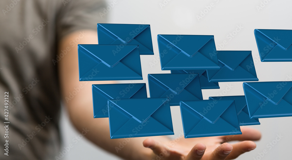 Email Inbox Electronic Communication Graphics Concept Email Inbox Electronic Communication Graphics Concept