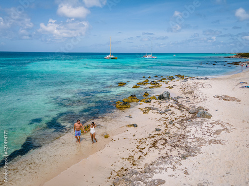 Boca Catalina Beach Aruba, rcks and clifs and blue ocean Aruba