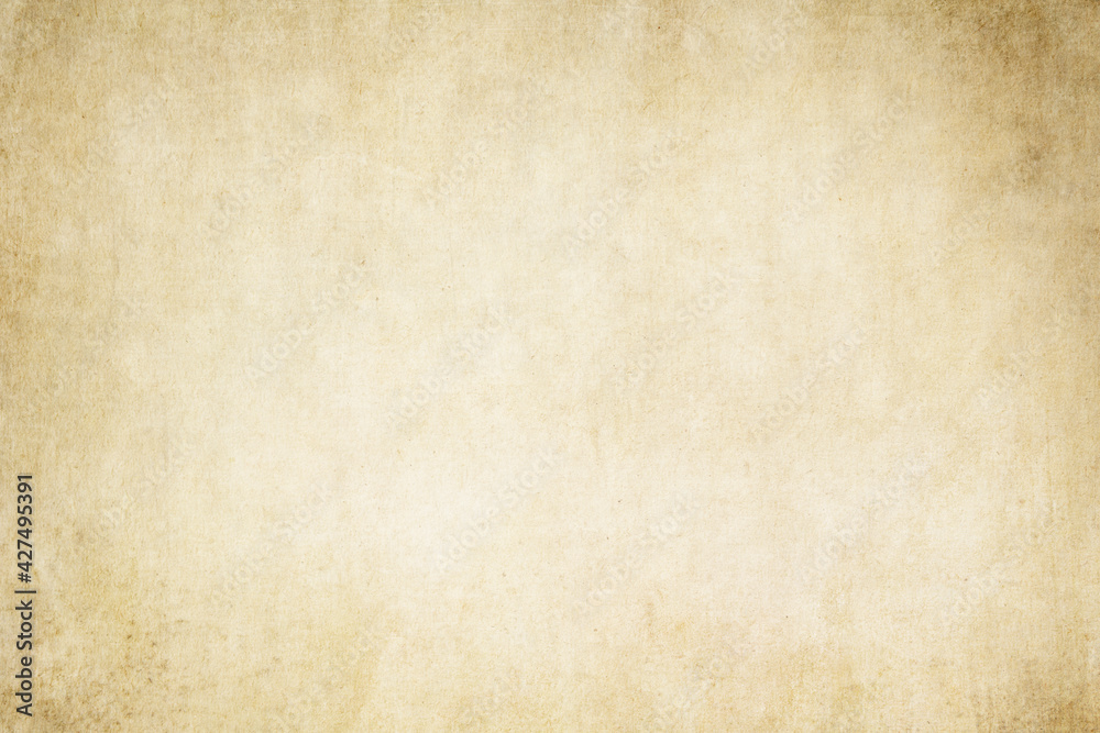 Old blank parchment paper texture