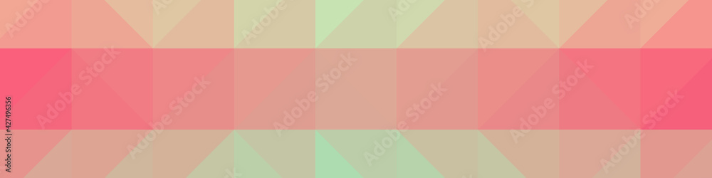 Abstract color Low-Polygones Generative Art background illustration