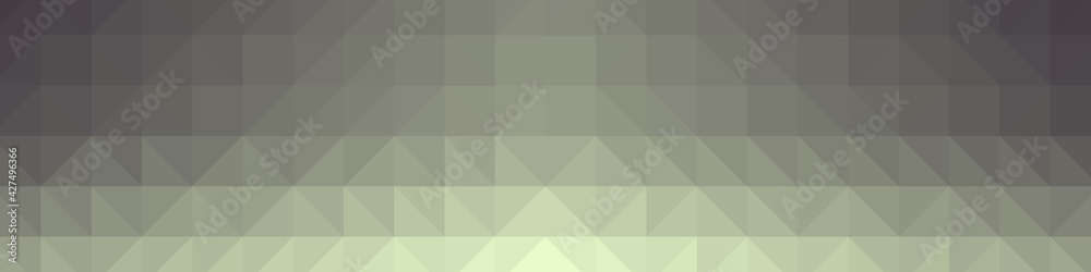 Fototapeta premium Abstract color Low-Polygones Generative Art background illustration