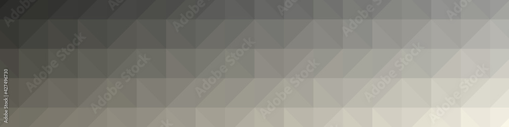 Fototapeta premium Abstract color Low-Polygones Generative Art background illustration