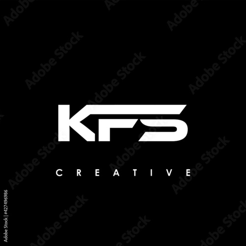 KFS Letter Initial Logo Design Template Vector Illustration photo
