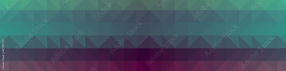 Fototapeta premium Abstract color Low-Polygones Generative Art background illustration