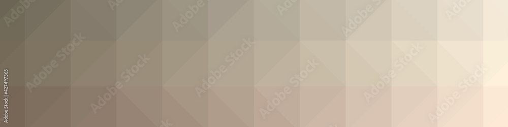 Fototapeta premium Abstract color Low-Polygones Generative Art background illustration