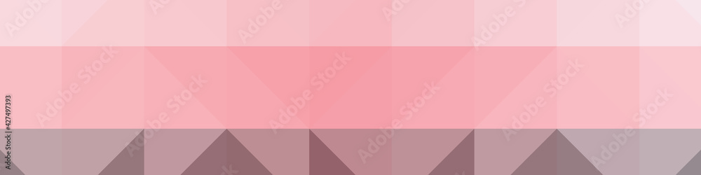 Fototapeta premium Abstract color Low-Polygones Generative Art background illustration