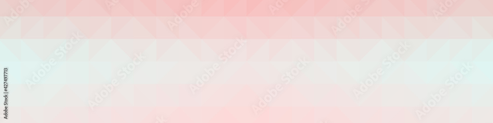 Fototapeta premium Abstract color Low-Polygones Generative Art background illustration