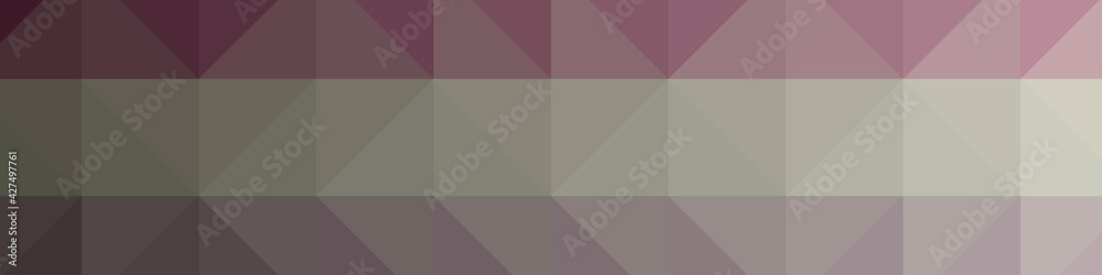 Fototapeta premium Abstract color Low-Polygones Generative Art background illustration