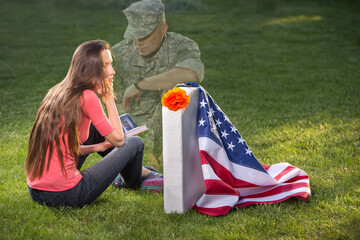 Memorial day concept
