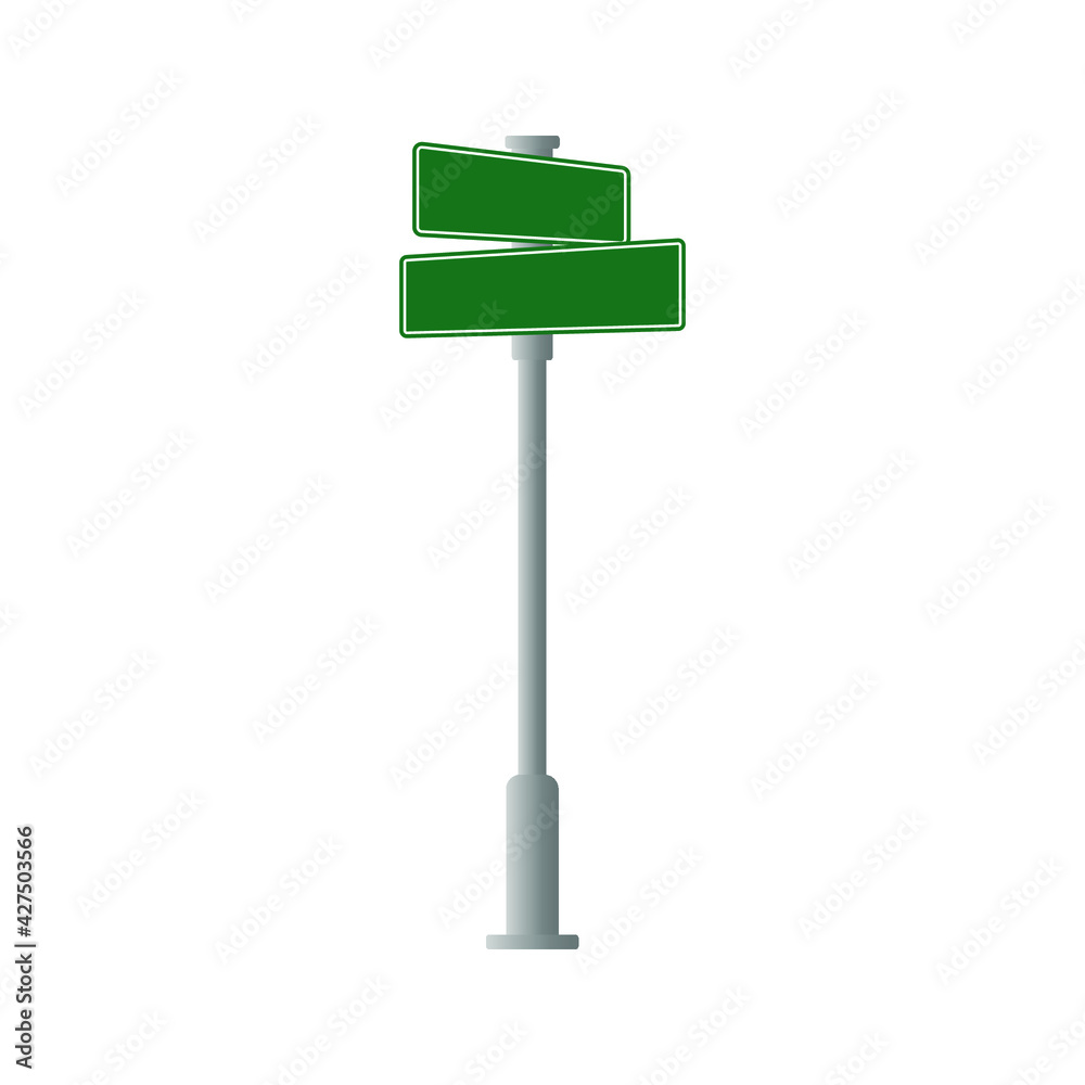 Sign Street icon. Road sign. Vector Illustration Sign Street icon. Road sign. Vector Illustration