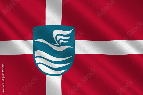 Flag of Fureso  is a municipality in Denmark photo