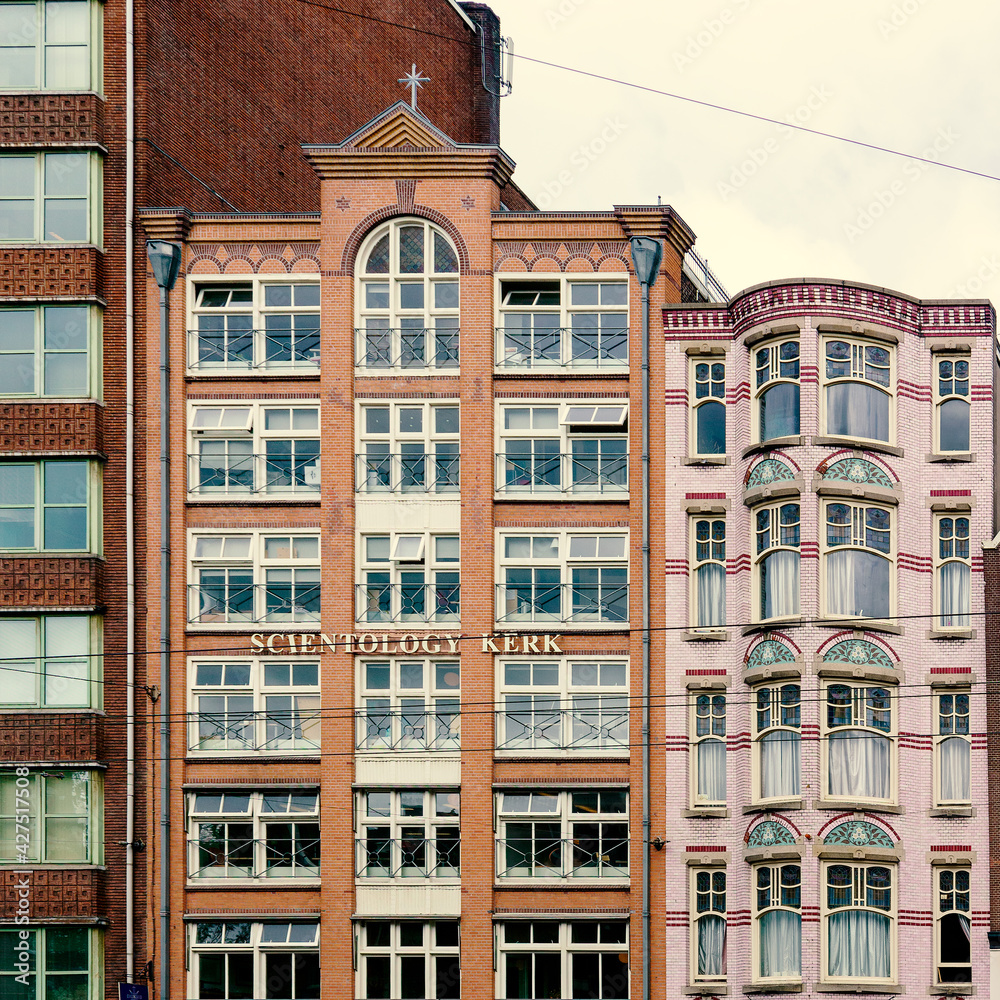 Fototapeta premium facade of a building