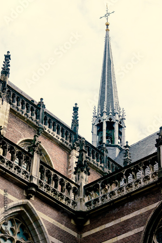 Gothic architectural details 
