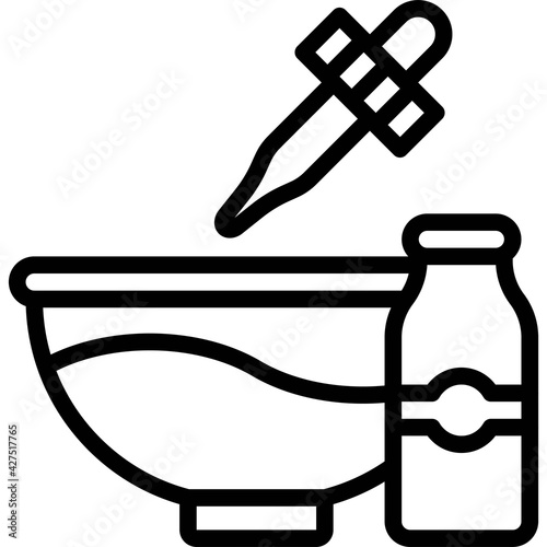 Add flavor icon, Bakery and baking related vector