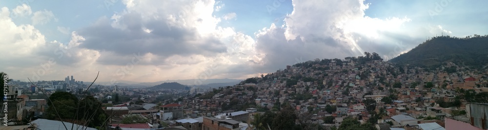 Obraz premium sunset in the mountains