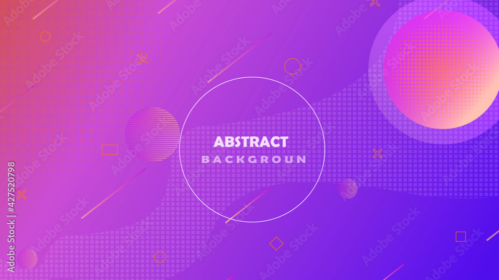 dynamic background shape gradient pattern creative geometric wallpaper trendy gradient shapes composition.  composition,Template for the design of a website landing page or background .Colorful.Eps10 