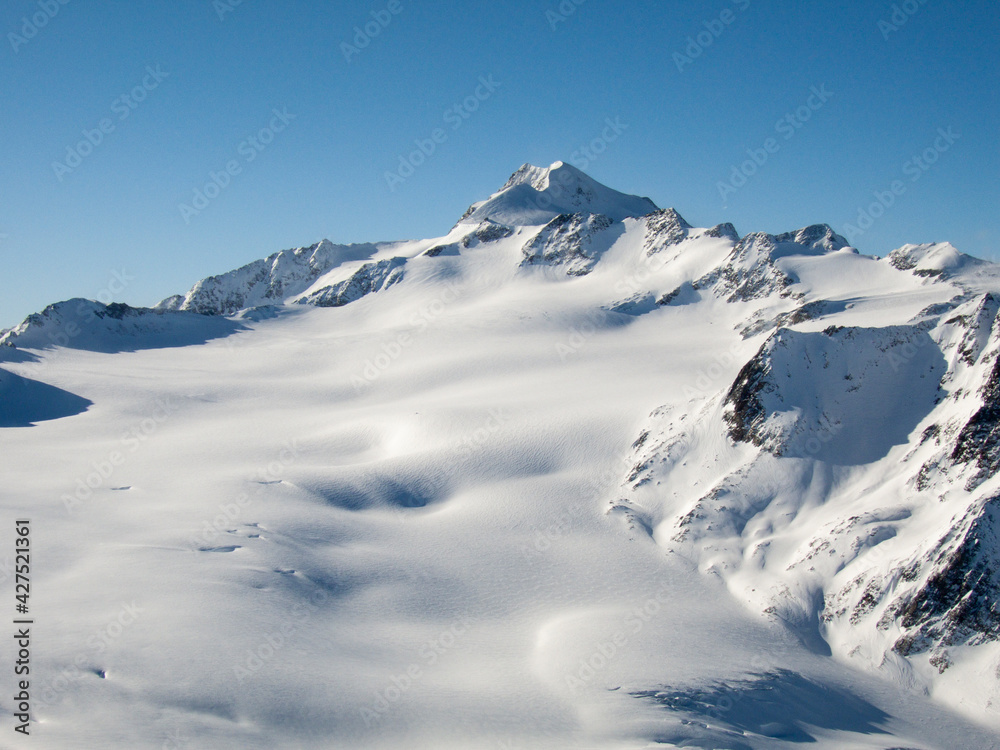 Sölden glacier, Ötztal, Tirol, Austria,