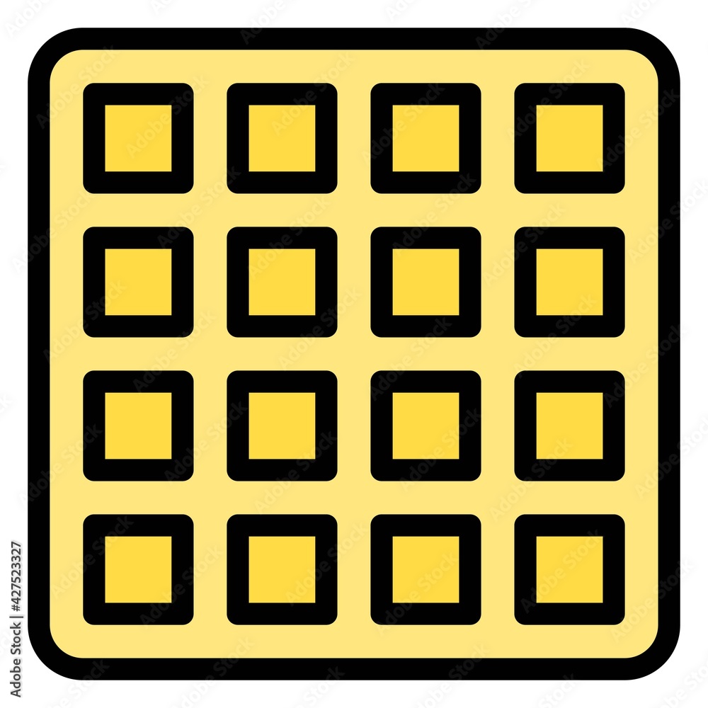 Waffle icon, Bakery and baking related vector Waffle icon, Bakery and baking related vector
