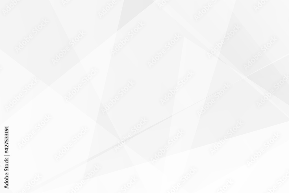 Obraz premium Abstract white and grey on light silver background modern design. Vector illustration EPS 10.
