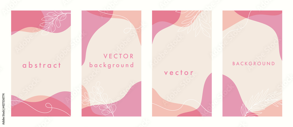 Set of abstract fluid graphic background. Modern geometric liquid design template. Vector illustration. Set of abstract fluid graphic background. Modern geometric liquid design template. Vector illustration.