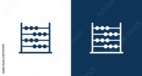 Abacus icon illustration isolated vector sign symbol
